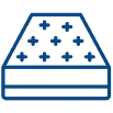 Pictogramme de matelas